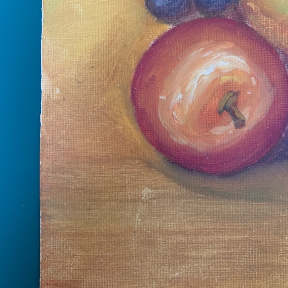 ! OOAK Vintage Still Life, Original Oil Painting, 1975 - Picture 10 of 10